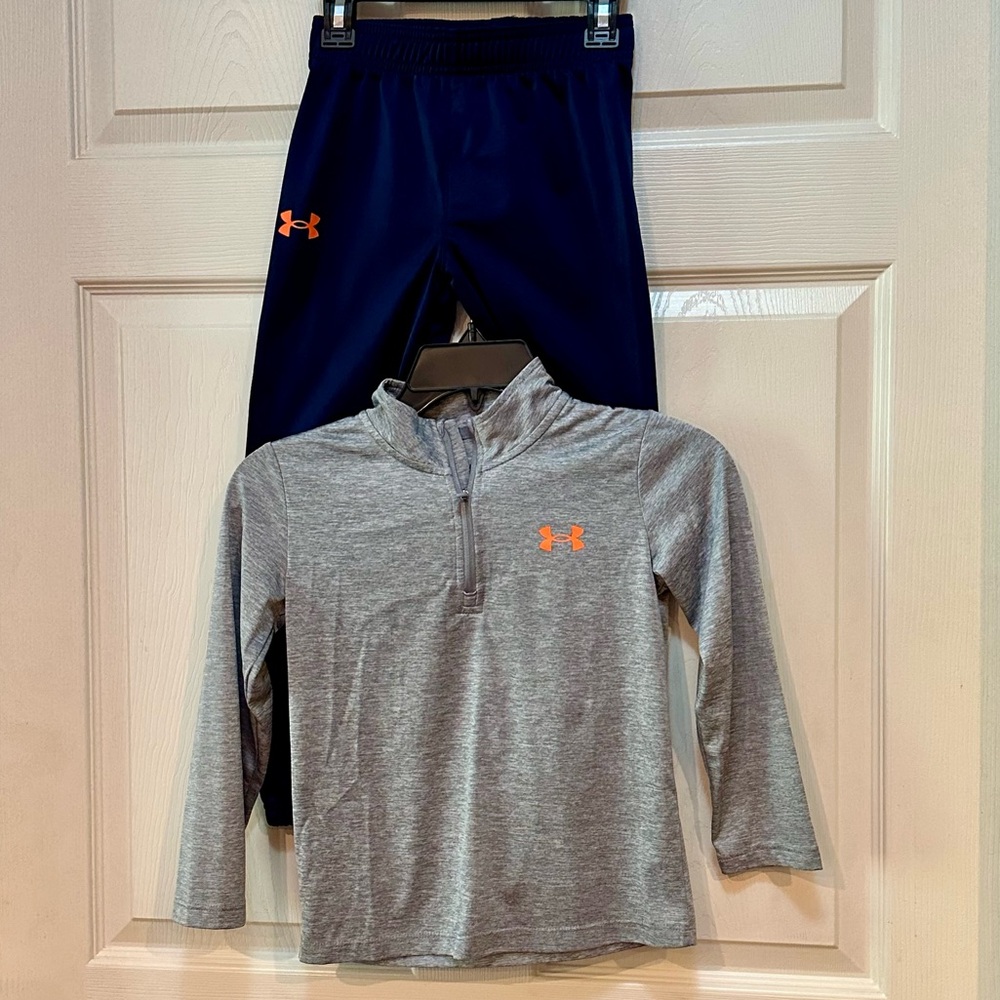 Under Armour athletic set, boys size 6